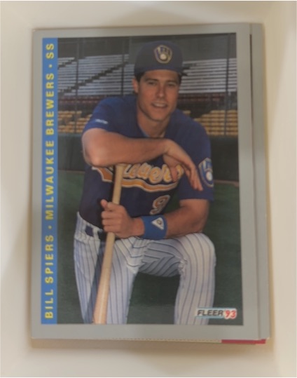 1993 Fleer #635 Bill Spiers — front