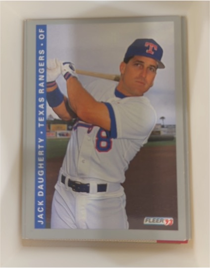 1993 Fleer #682 Jack Daugherty — front