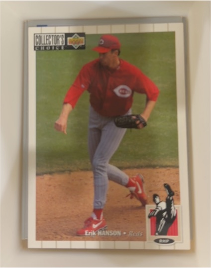 1994 Upper Deck Collector's Choice #597 Erik Hanson — front