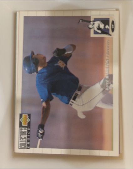 1994 Upper Deck Collector's Choice #386 Darryl Hamilton — front