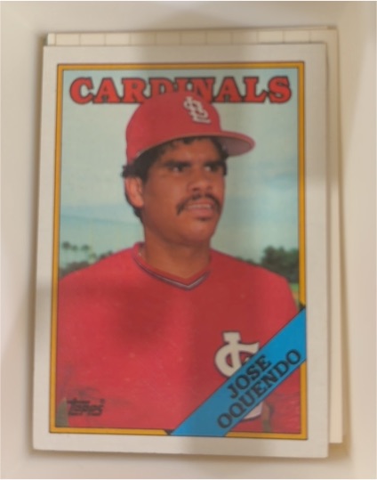 1988 Topps #83 Jose Oquendo — front