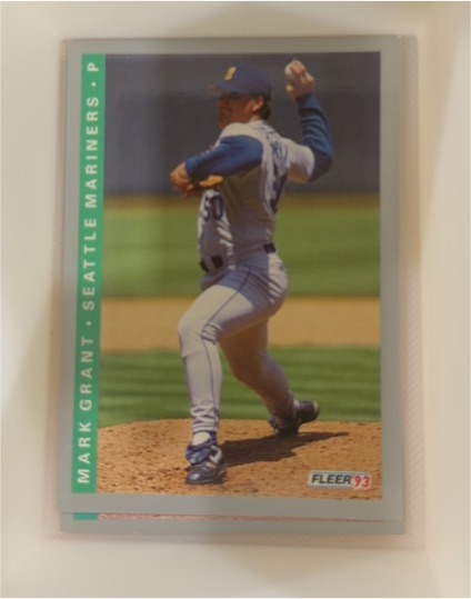 1993 Fleer #163 Mark Grant — front