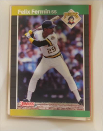 1989 Donruss #565 Felix Fermin — front