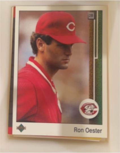 1989 Upper Deck #287 Ron Oester — front