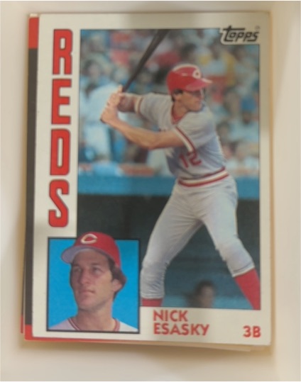 1984 Topps #192 Nick Esasky — front