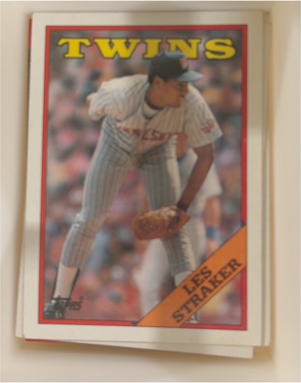 1988 Topps #264 Les Straker — front