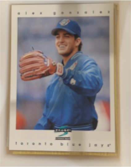 1997 Score #40 Alex Gonzalez — front