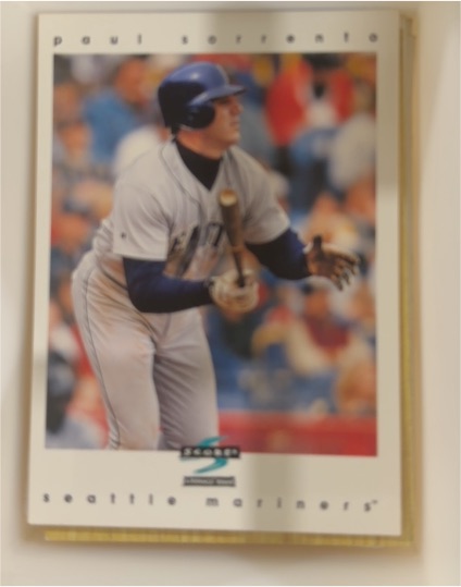 1997 Score #136 Paul Sorrento — front