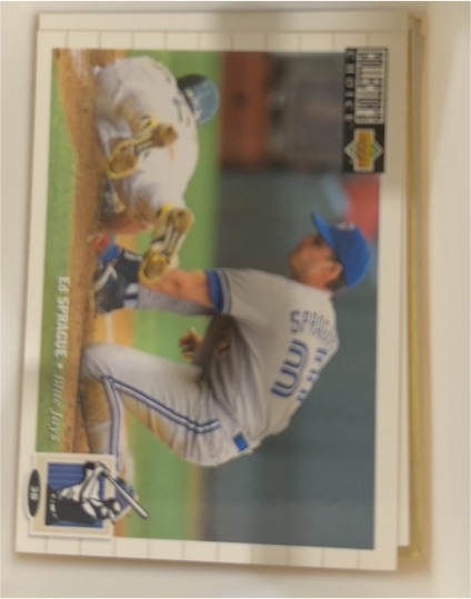 1994 Upper Deck Collector's Choice #423 Ed Sprague — front