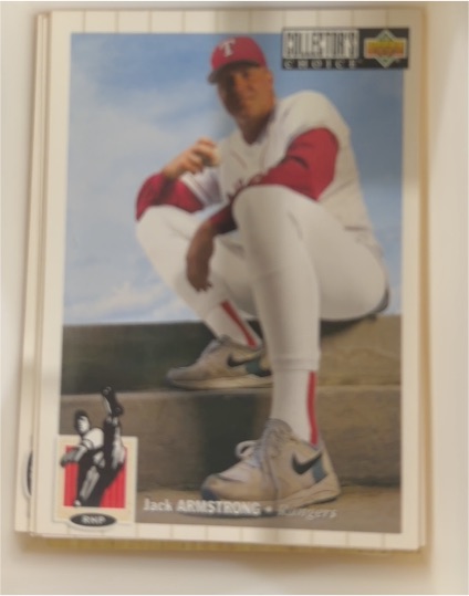 1994 Collector's Choice #418 Jack Armstrong — front