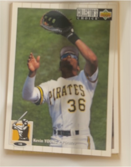 1994 Collector's Choice #438 Kevin Young — front
