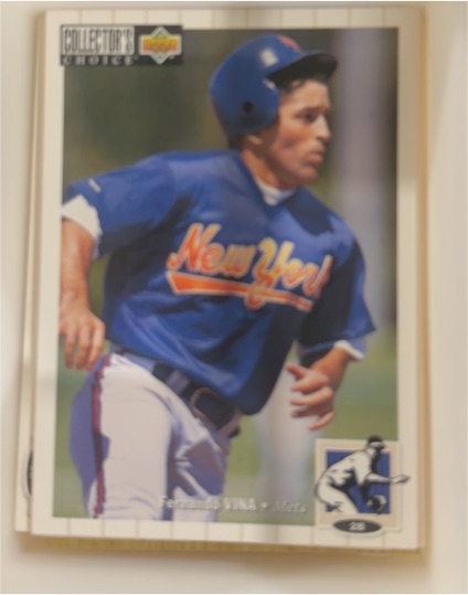 1994 Upper Deck Collector's Choice #449 Fernando Vina — front