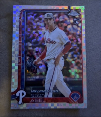 2025 Topps Chrome Update #USC87 Mick Abel — front