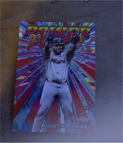 2025 Topps Chrome Update #PP-29 Agustin Ramirez Power Players — front