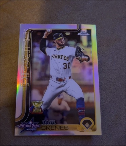 2025 Topps Chrome Update Series #ASG-27 Paul Skenes — front