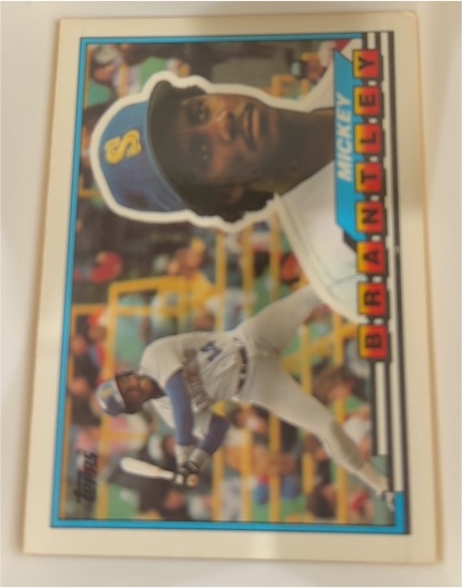 1989 Topps Big #38 Mickey Brantley — front