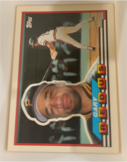 1989 Topps Big #S Gary Redus — front