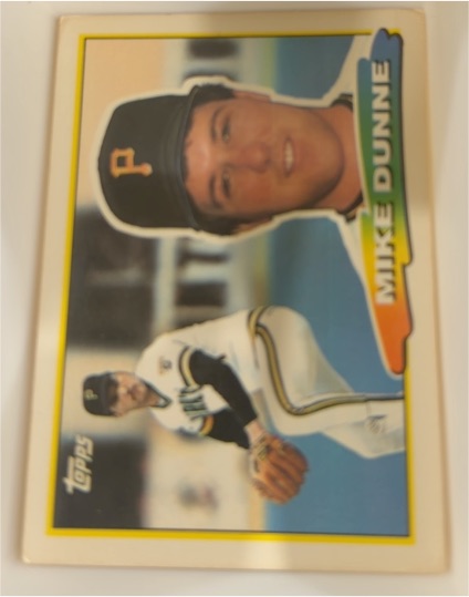 1988 Topps Big #246 Mike Dunne — front