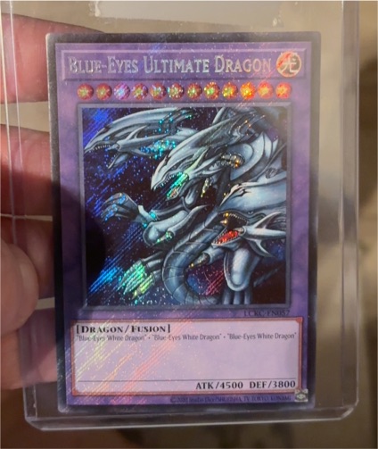 Yu-Gi-Oh! JMP-EN005 Blue-Eyes Ultimate Dragon — front