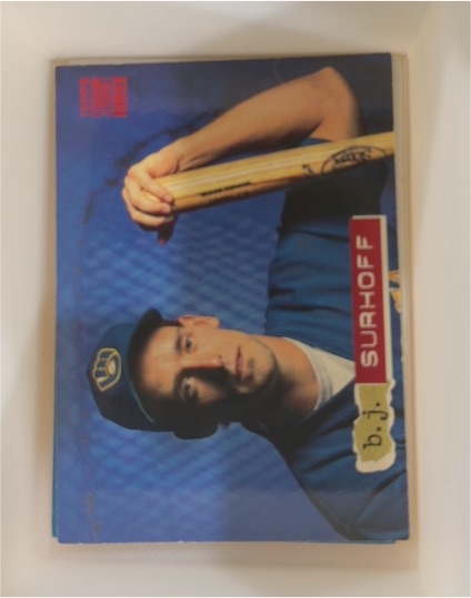1994 Topps Stadium Club #215 B.J. Surhoff — front