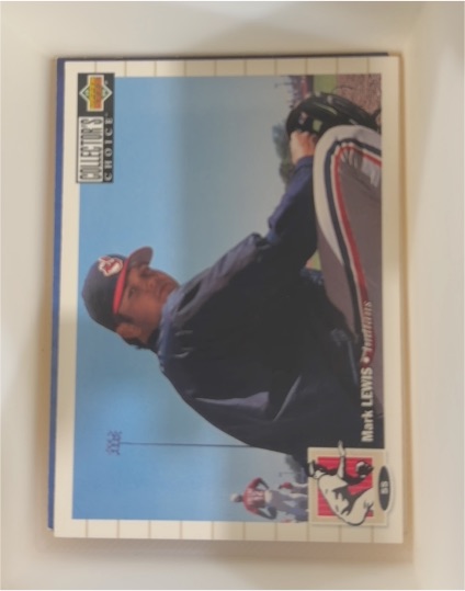 1994 Upper Deck Collector's Choice #533 Mark Lewis — front