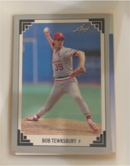 1991 Leaf #460 Bob Tewksbury — front