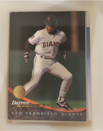 1994 Leaf #399 Darren Lewis — front
