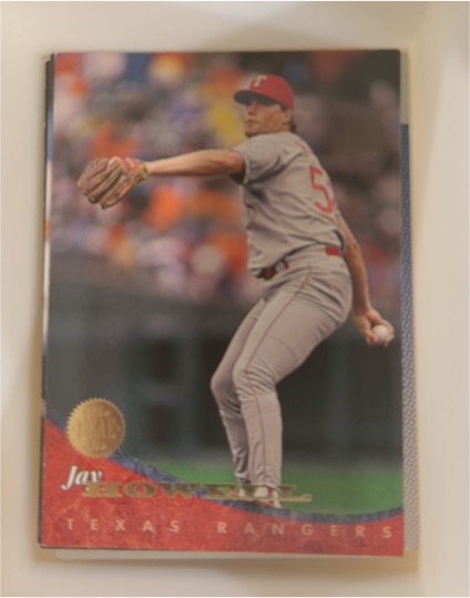 1993 Leaf Jay Howell Texas Rangers — front