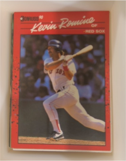 1990 Donruss #476 Kevin Romine Red Sox — front