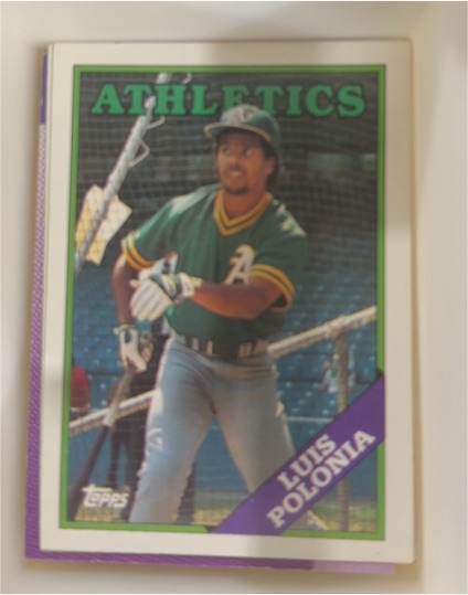 1988 Topps #238 Luis Polonia — front