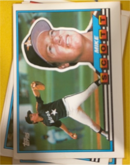 1989 Topps #620 Mike Scott — front