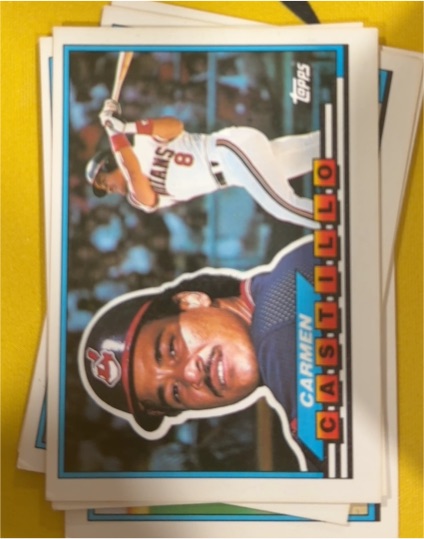1989 Topps Big #91 Carmen Castillo — front