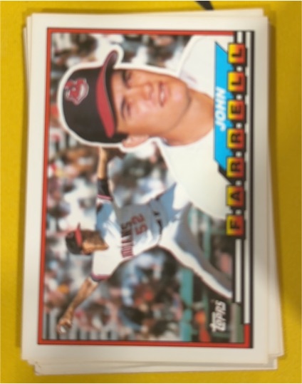 1989 Topps Big #111 John Farrell — front
