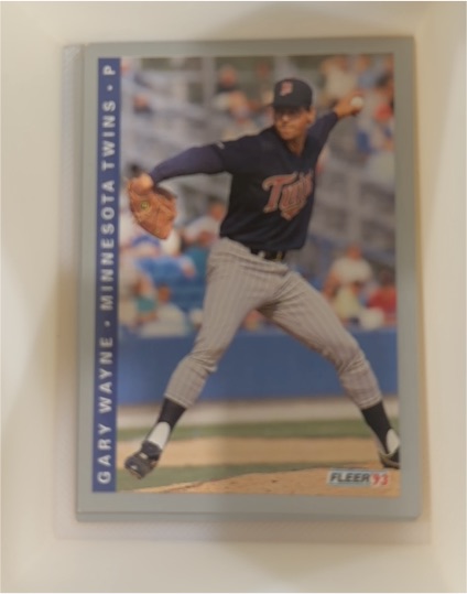 1993 Fleer #645 Gary Wayne — front