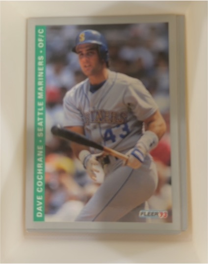 1993 Fleer #671 Dave Cochrane — front