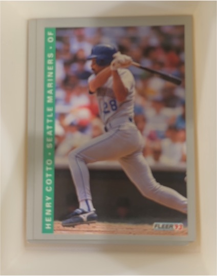 1993 Fleer #672 Henry Cotto — front