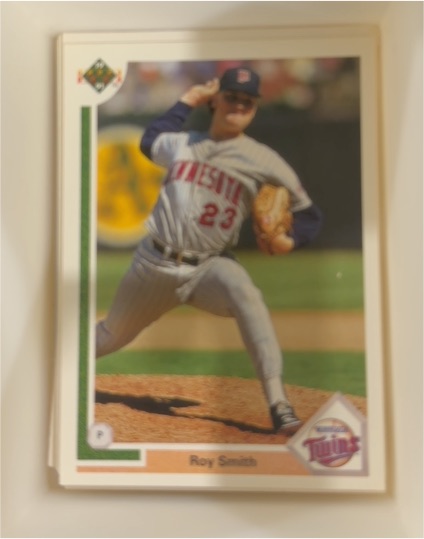 1991 Upper Deck #490 Roy Smith — front