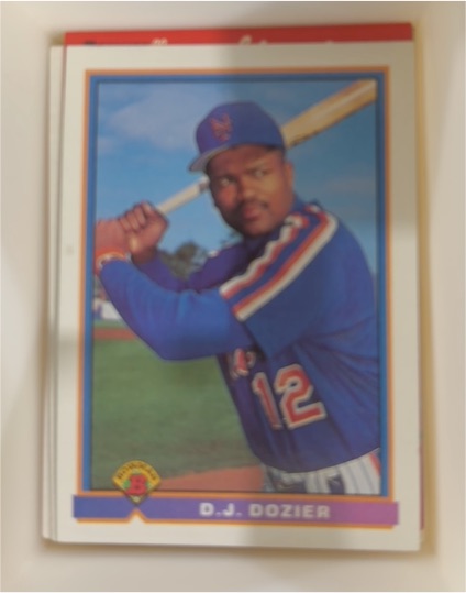 1991 Bowman #478 D.J. Dozier — front