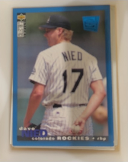 1995 Upper Deck Collector's Choice Special Edition #208 Dave Nied — front