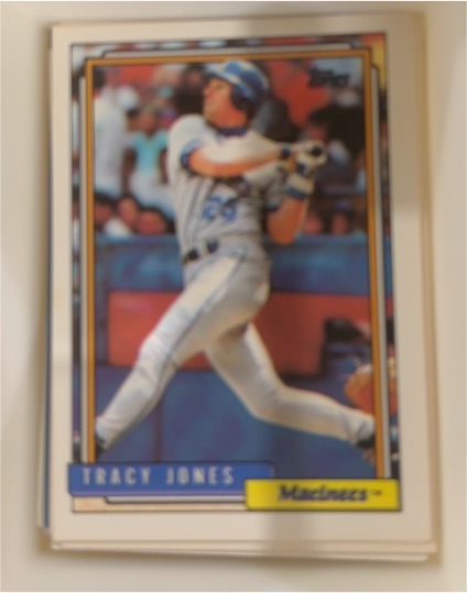 1992 Topps #271 Tracy Jones — front
