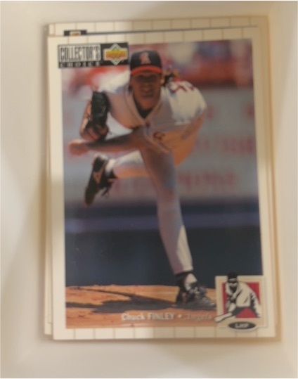 1994 Upper Deck Collector's Choice #515 Chuck Finley — front
