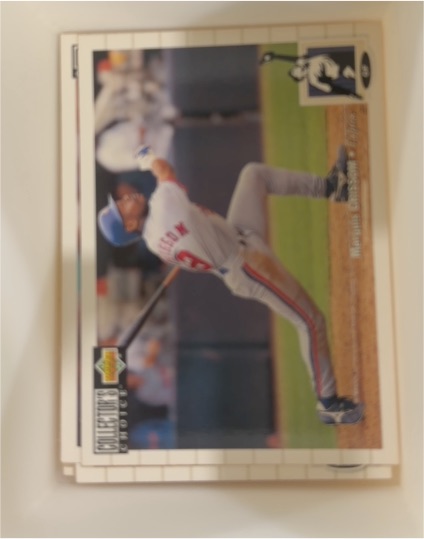 1994 Collector's Choice #465 Marquis Grissom — front