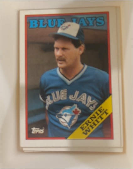 1988 Topps #79 Ernie Whitt — front