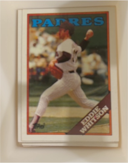 1988 Topps #330 Eddie Whitson — front
