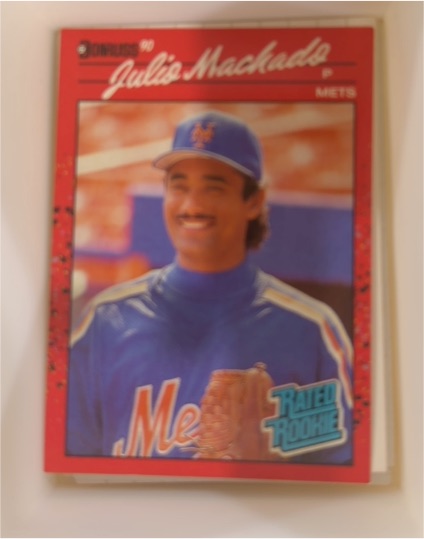 1990 Donruss #47 Julio Machado Rated Rookie — front