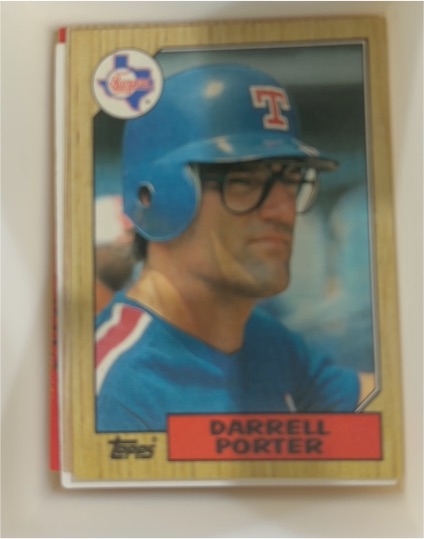 1987 Topps #689 Darrell Porter — front