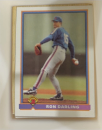 1991 Bowman #15 Ron Darling — front