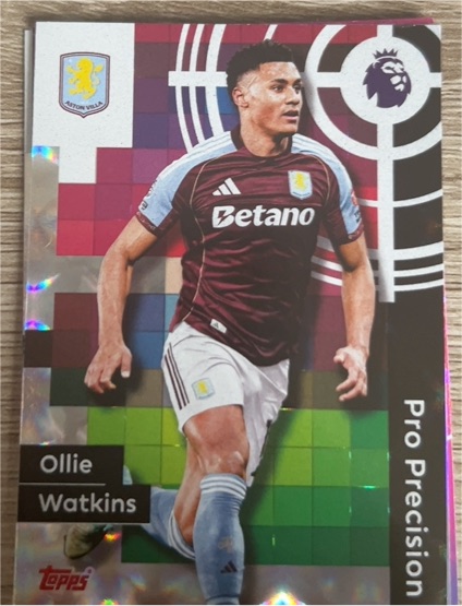 2025-26 Topps Premier League #402 Ollie Watkins — front