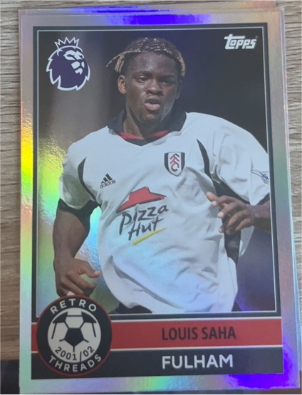 2025-26 Topps Premier League #390 Louis Saha — front