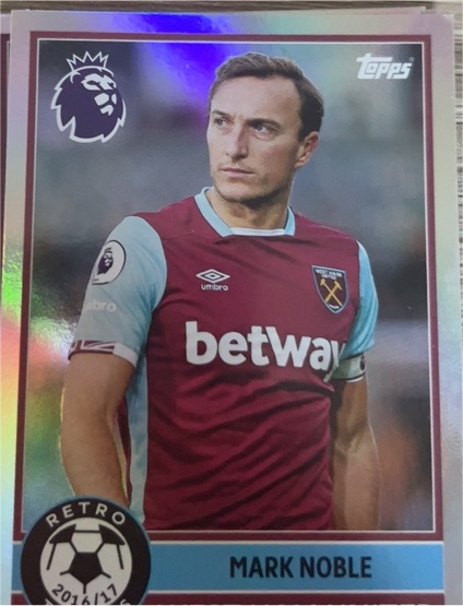 2025-26 Topps Premier League #397 Mark Noble — front